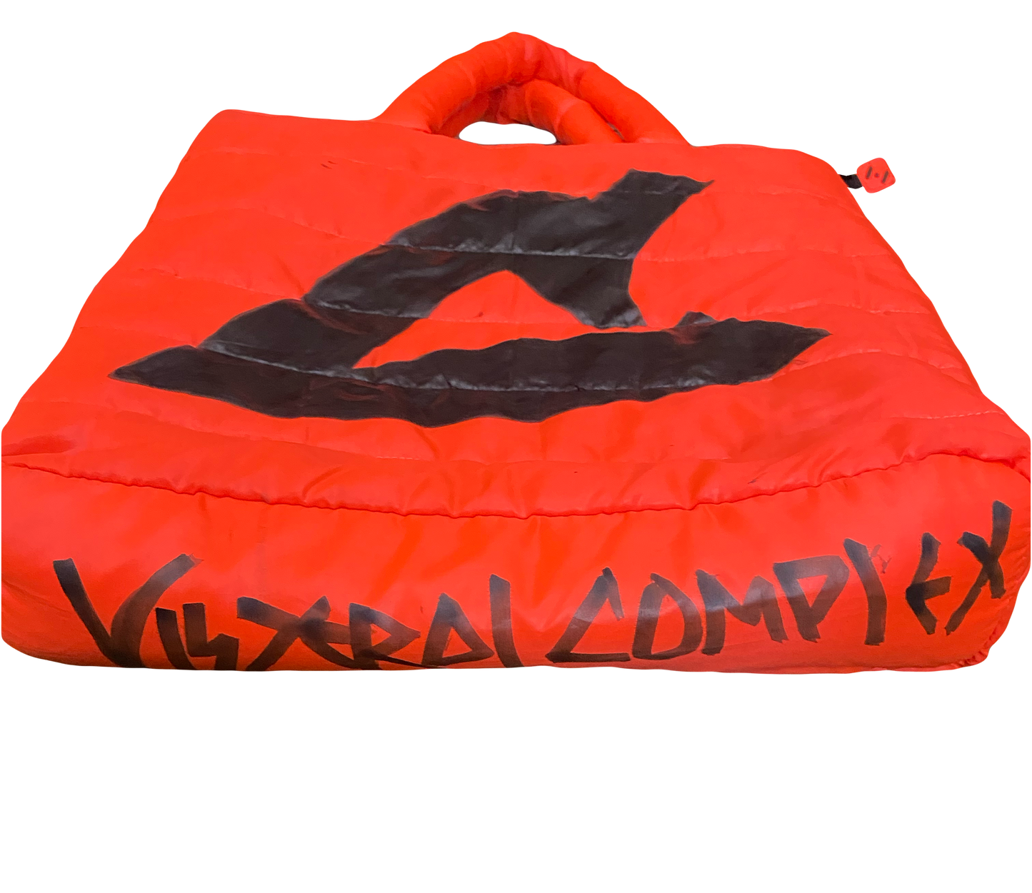 1:1 V.C ORANGE TOTE BAGE