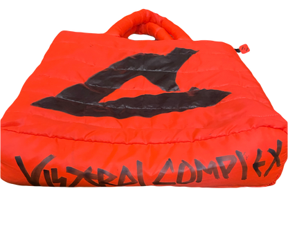 1:1 V.C ORANGE TOTE BAGE