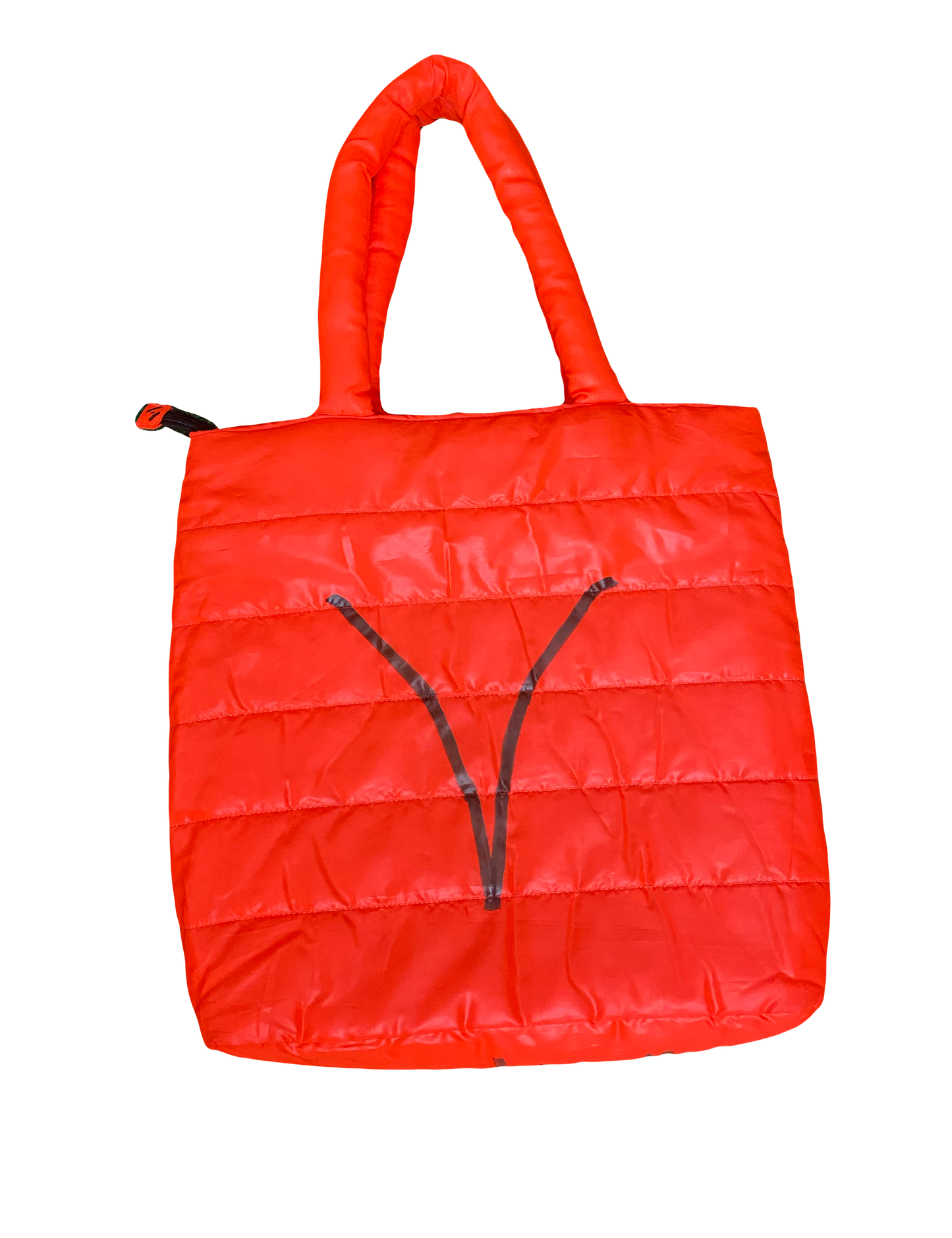 1:1 V.C ORANGE TOTE BAGE