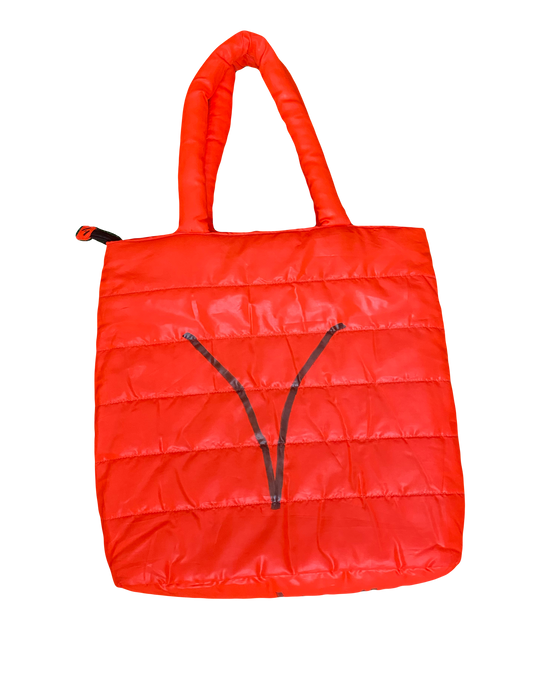 1:1 V.C ORANGE TOTE BAGE