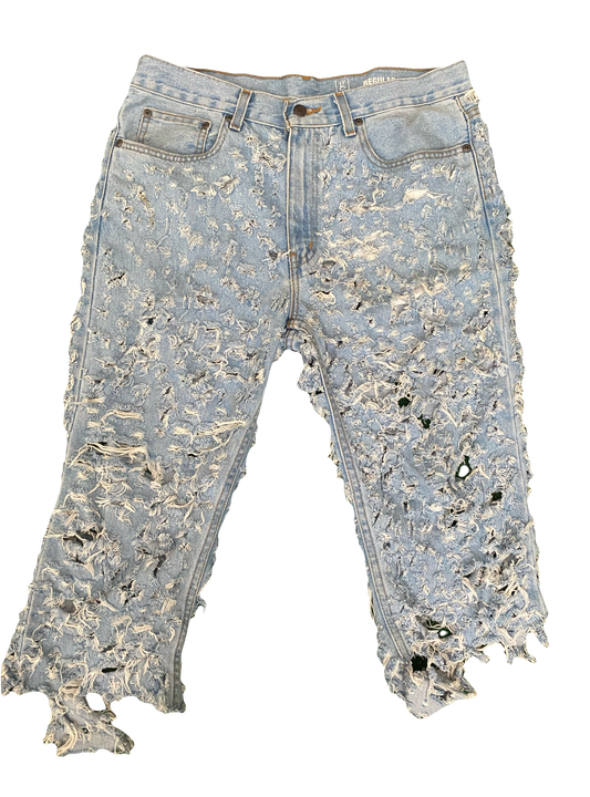 1:1 “ DISTRESS “ ME JORTS