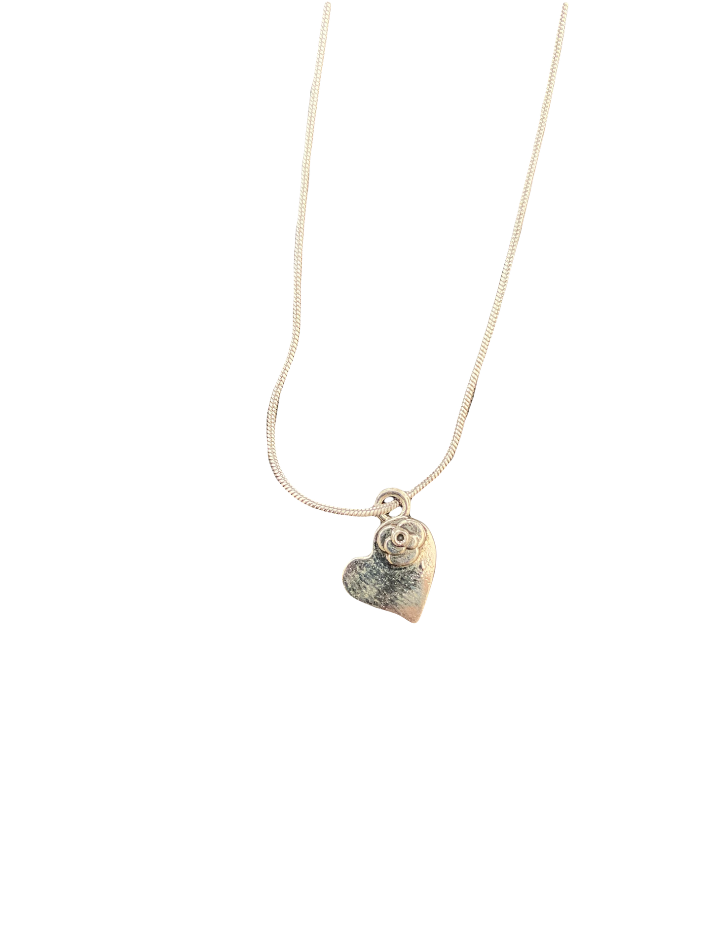 1:1 SILVER “ MY LOVE TO YOU “ NECKLACE