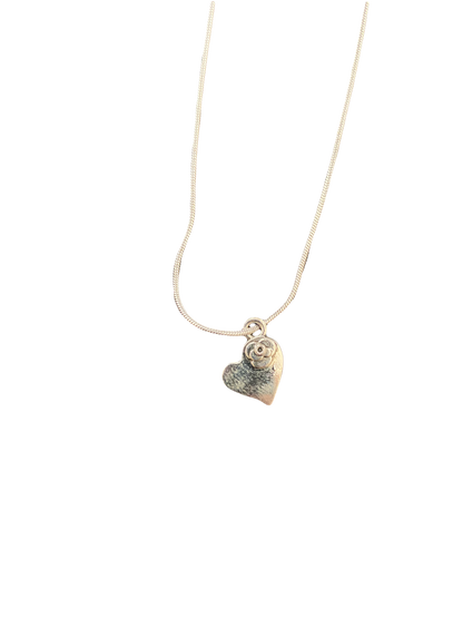 1:1 SILVER “ MY LOVE TO YOU “ NECKLACE