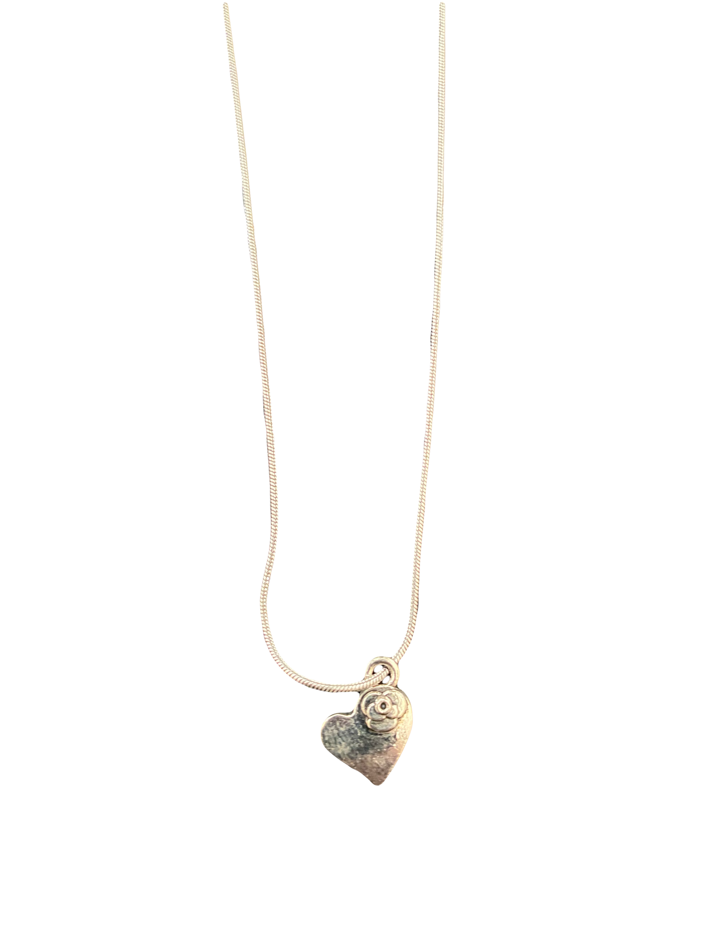 1:1 SILVER “ MY LOVE TO YOU “ NECKLACE